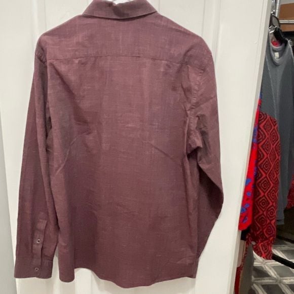 I k e Ike Behar longsleeve button down large 11