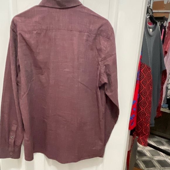 I k e Ike Behar longsleeve button down large 12