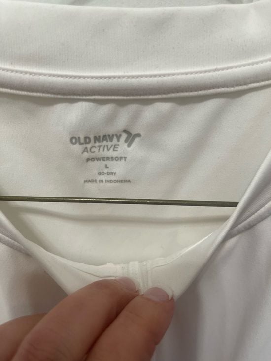 Old Navy White Sleeveless Zip-Front Active Mini Dress 6