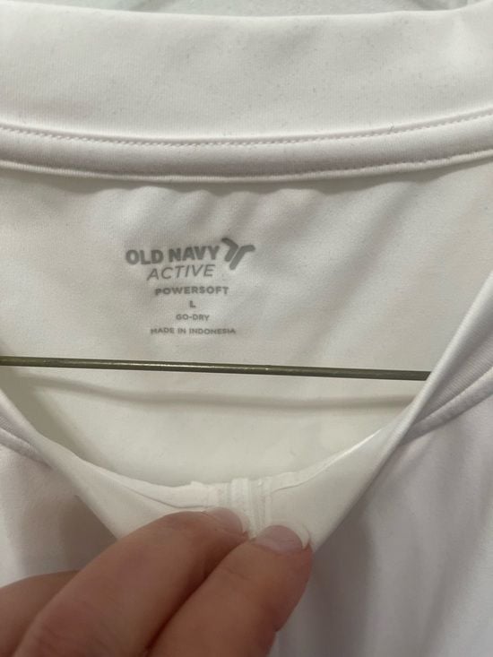 Old Navy White Sleeveless Zip-Front Active Mini Dress 8