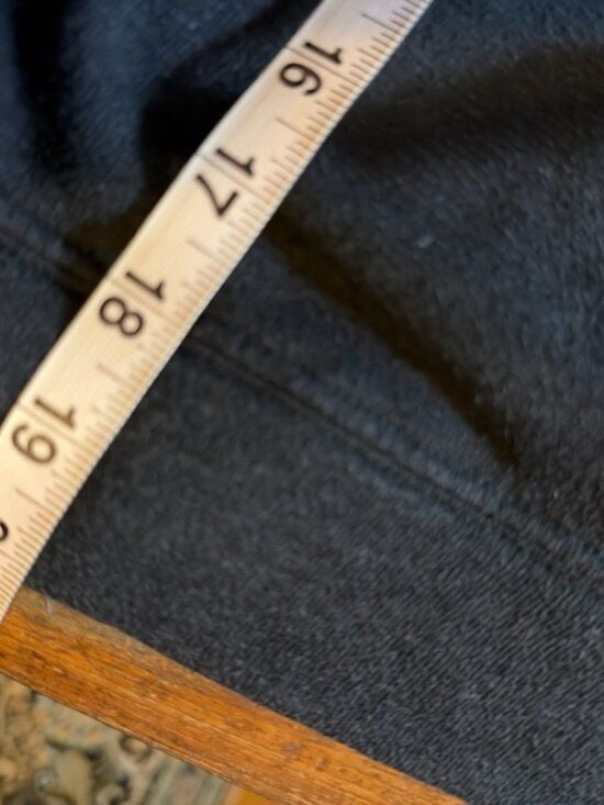 78 & Sunny Yeah No Graphic Crewneck Sweatshirt Charcoal Gray Raglan Women's S 7