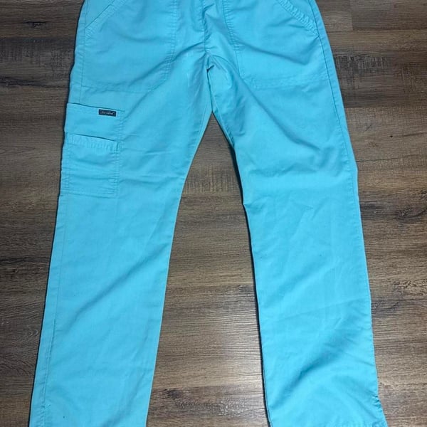 Sanibel Scrub Pants Light Blue