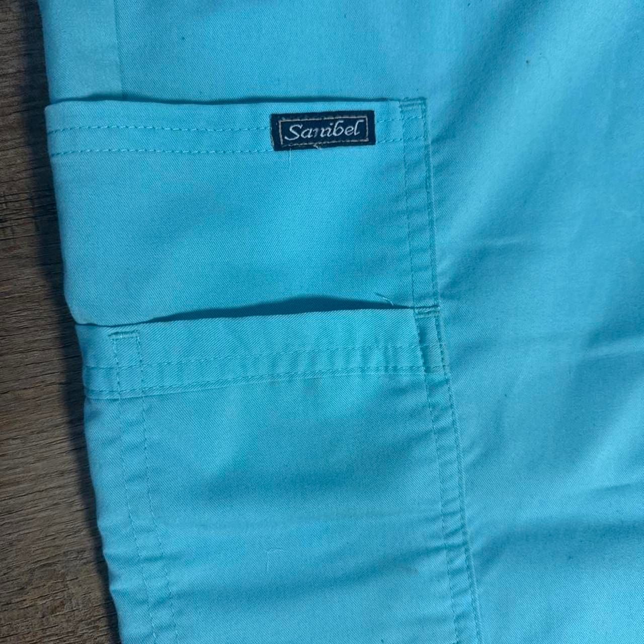 Sanibel Scrub Pants Light Blue 3
