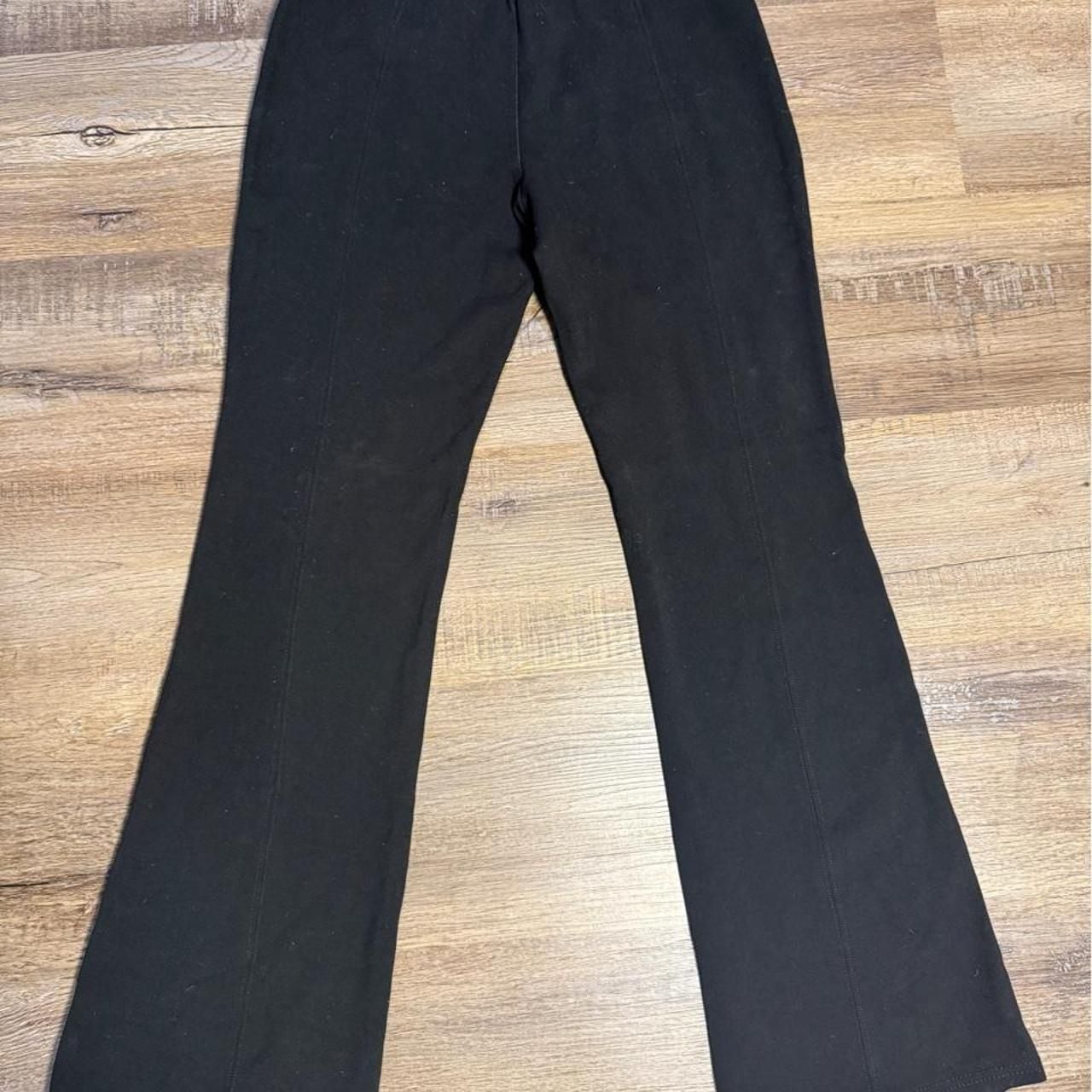 Maze Collection Flare Leggings Size M Black Activewear 4