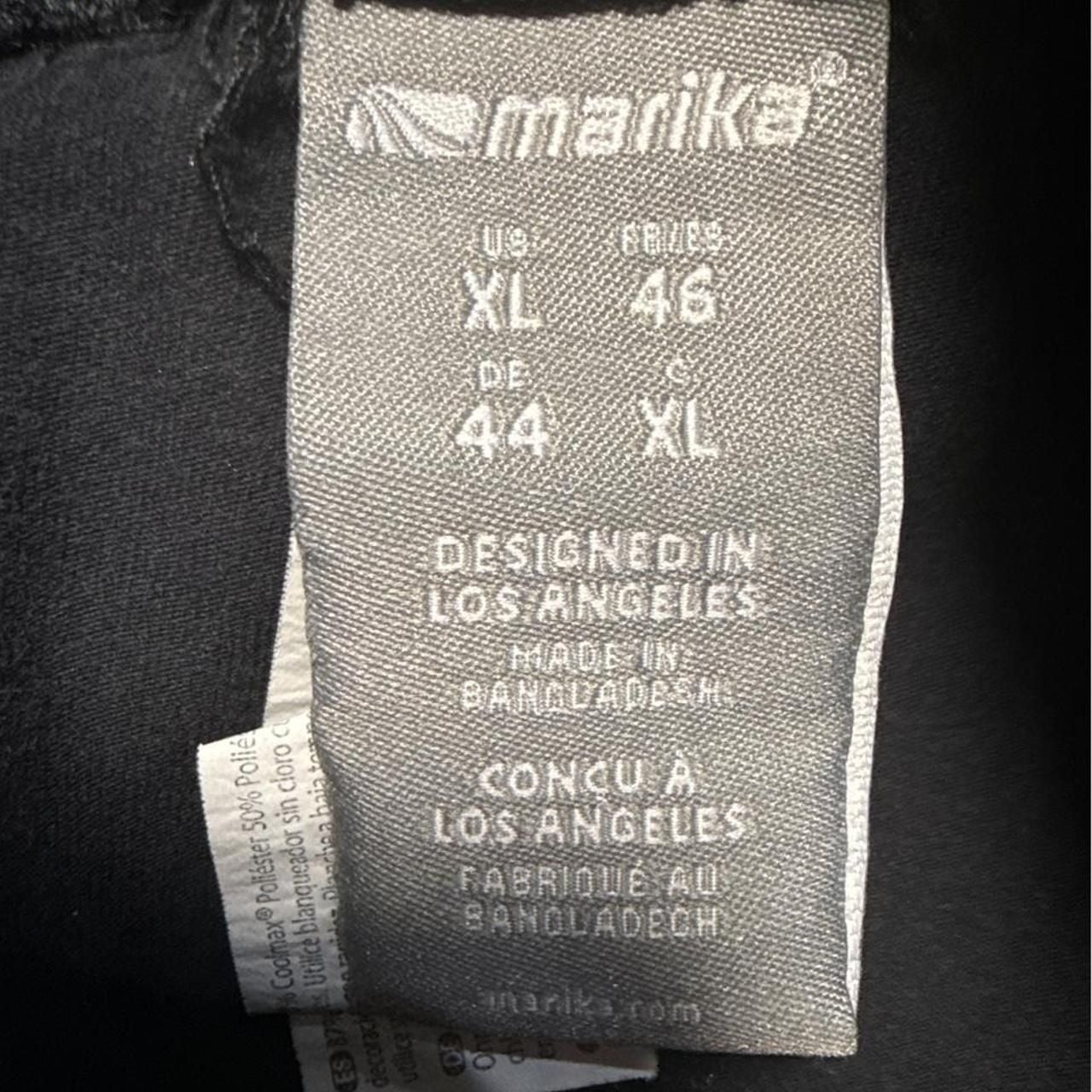 Marika Activewear Leggings XL Black Compression Yoga Pants 6