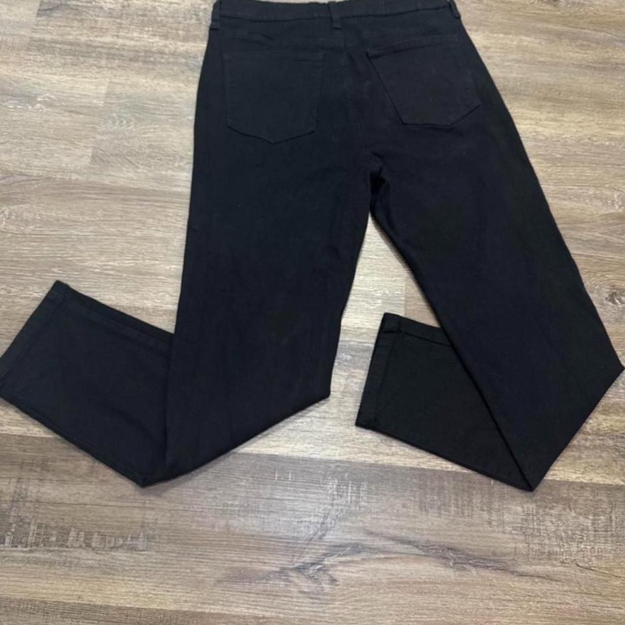 No Boundaries Black Straight Leg Pants Size 15 Workwear 5