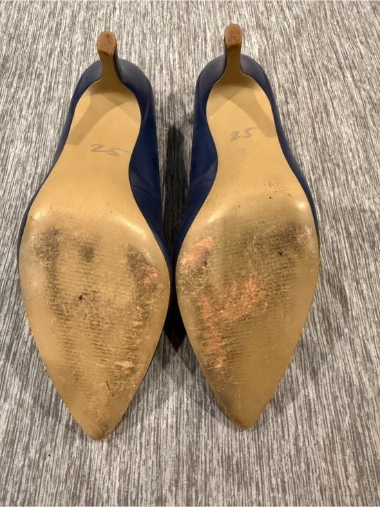 Nine West Navy Pointed-Toe Stiletto Pumps 5