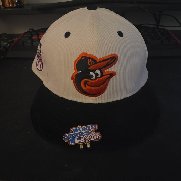 Baltimore Orioles World Series 1983 Corduroy Hat