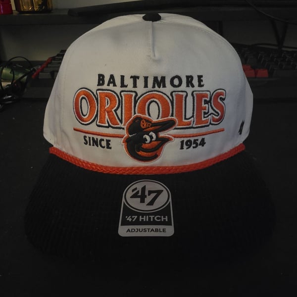 Baltimore Orioles 47 Hitch Adjustable Hat Since 1954
