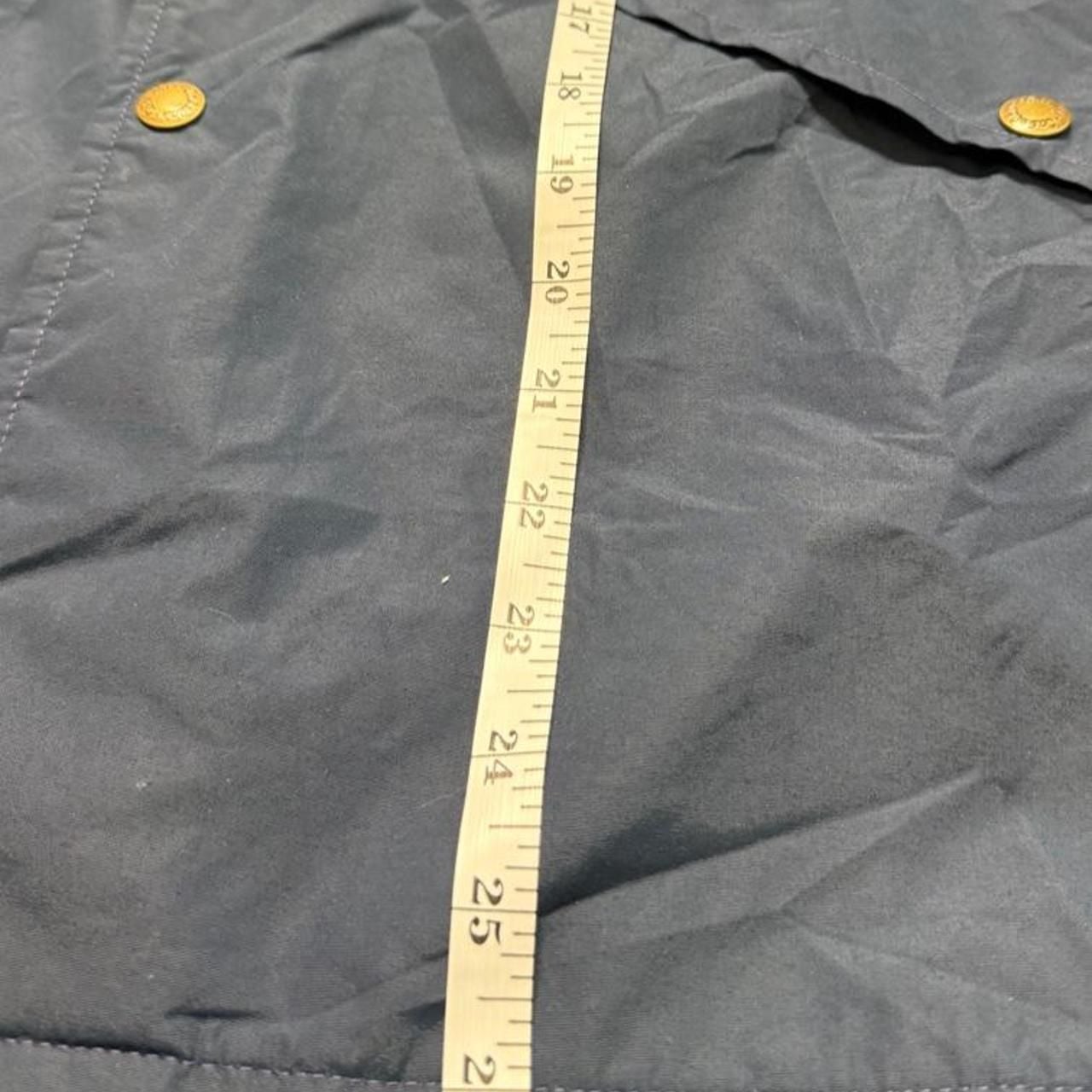 Cabelas Vintage Gore-Tex Rain Jacket Size L Navy Blue Made in USA 5
