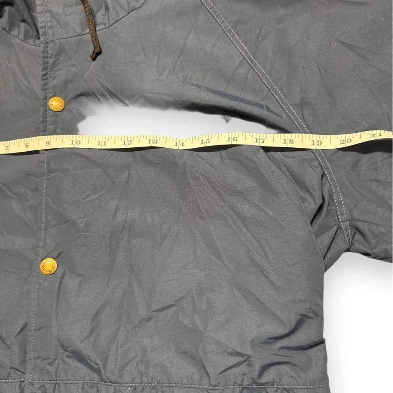 Cabelas Vintage Gore-Tex Rain Jacket Size L Navy Blue Made in USA 6