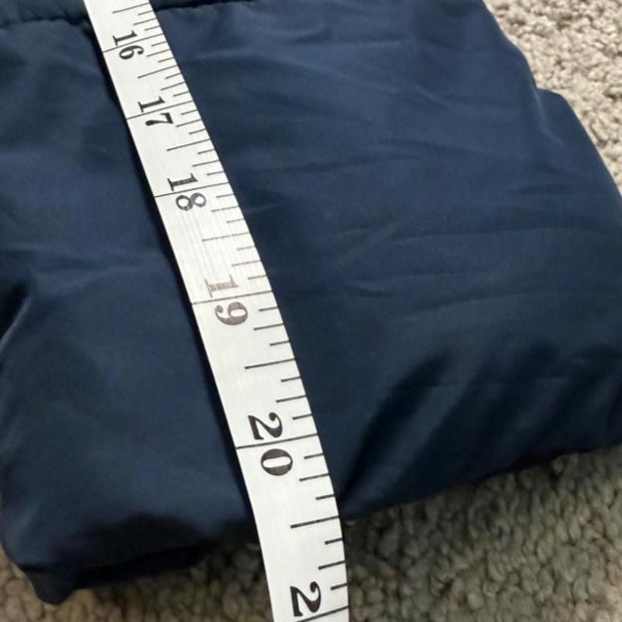 Hollister Puffer Jacket Size M Navy Blue Winter Coat 7