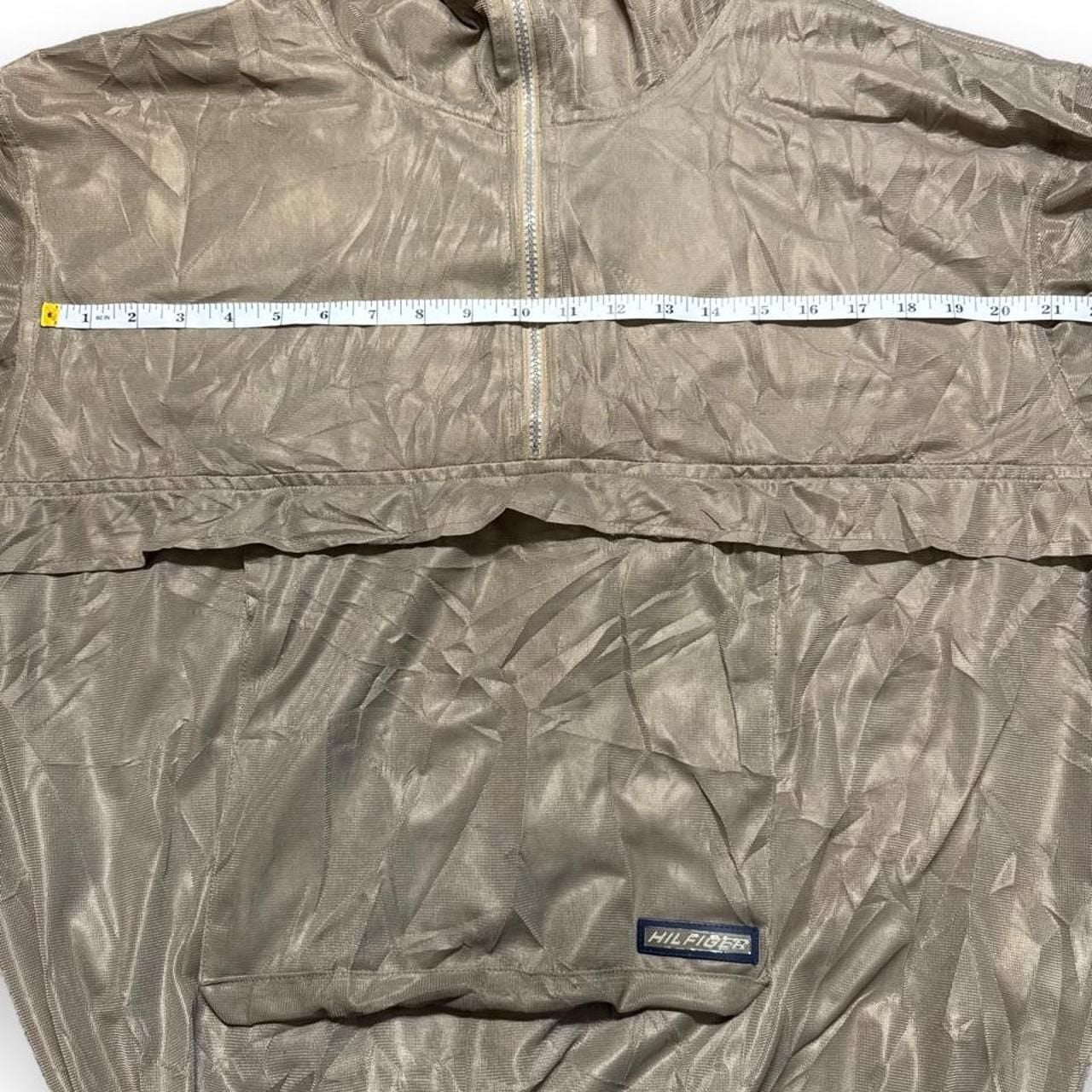 Tommy Hilfiger Athletics Mesh Anorak Size XL Tan 7