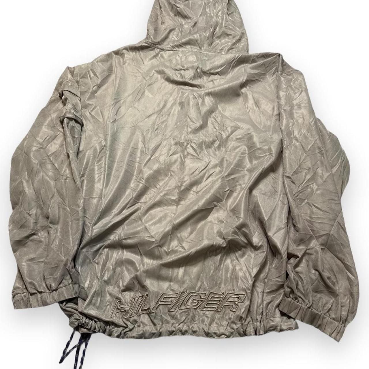 Tommy Hilfiger Athletics Mesh Anorak Size XL Tan 9