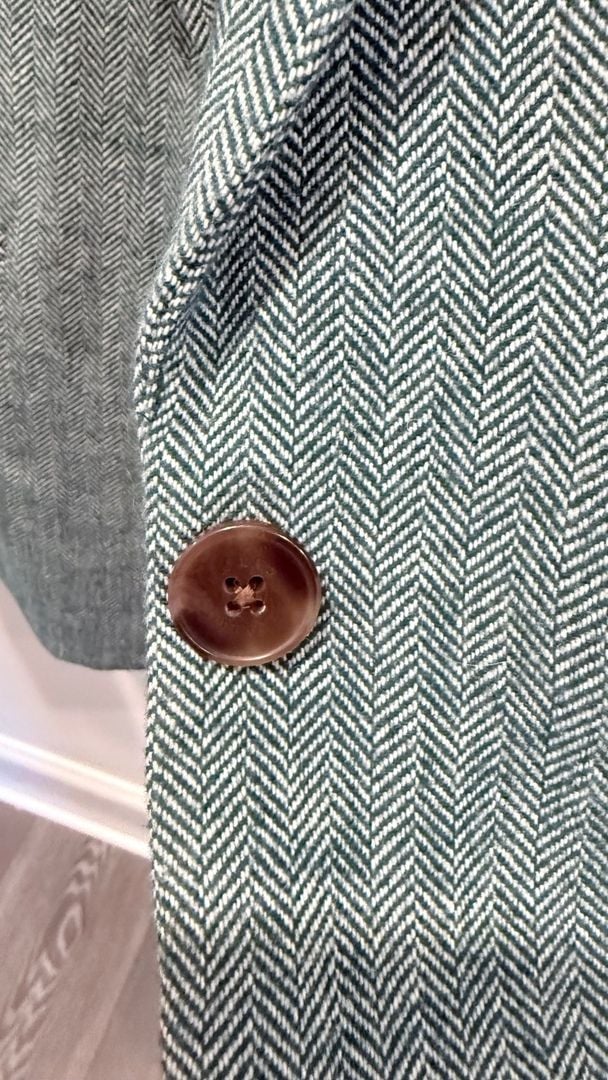 J Crew Herringbone Womans Blazer sz 2 8
