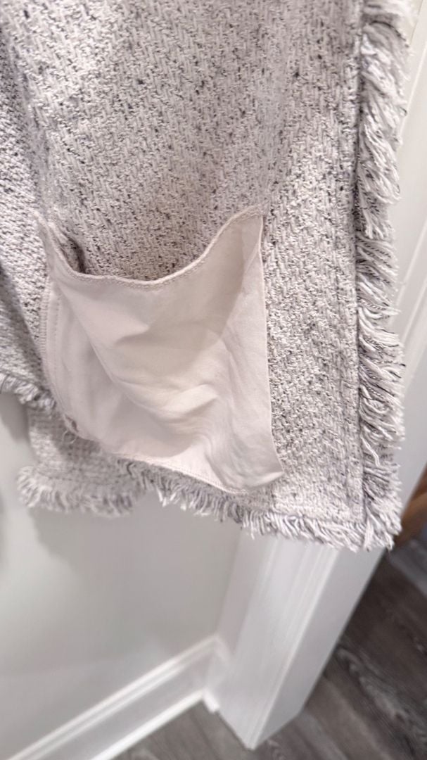 Nic & Joe Sweater Frayed Style Blazer 9