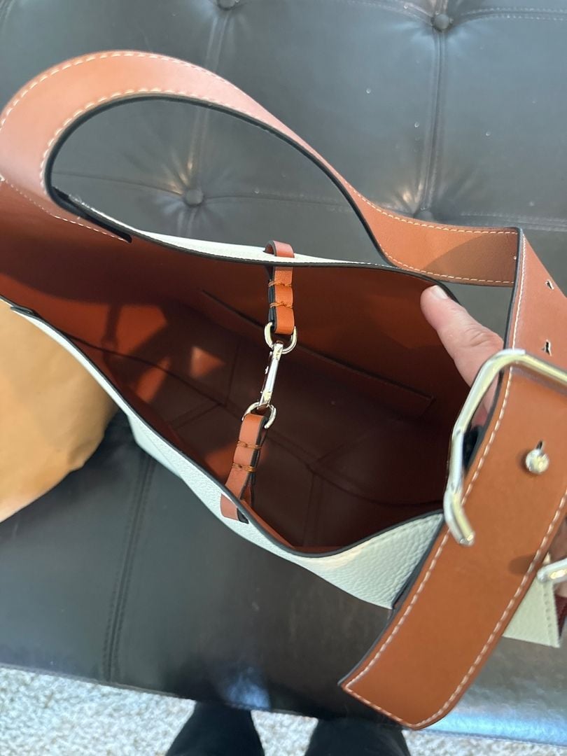 Cream Bucket Bag 8