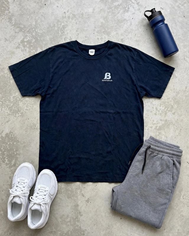 Sportsbum Navy Blue Crew Neck Tee 2