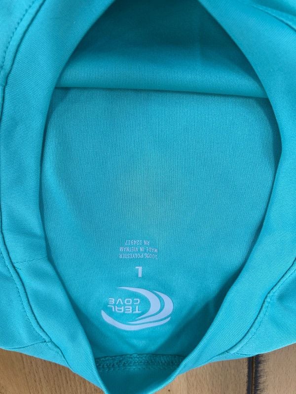 Teal Cove Mint Green Long Sleeve Rash Guard 6