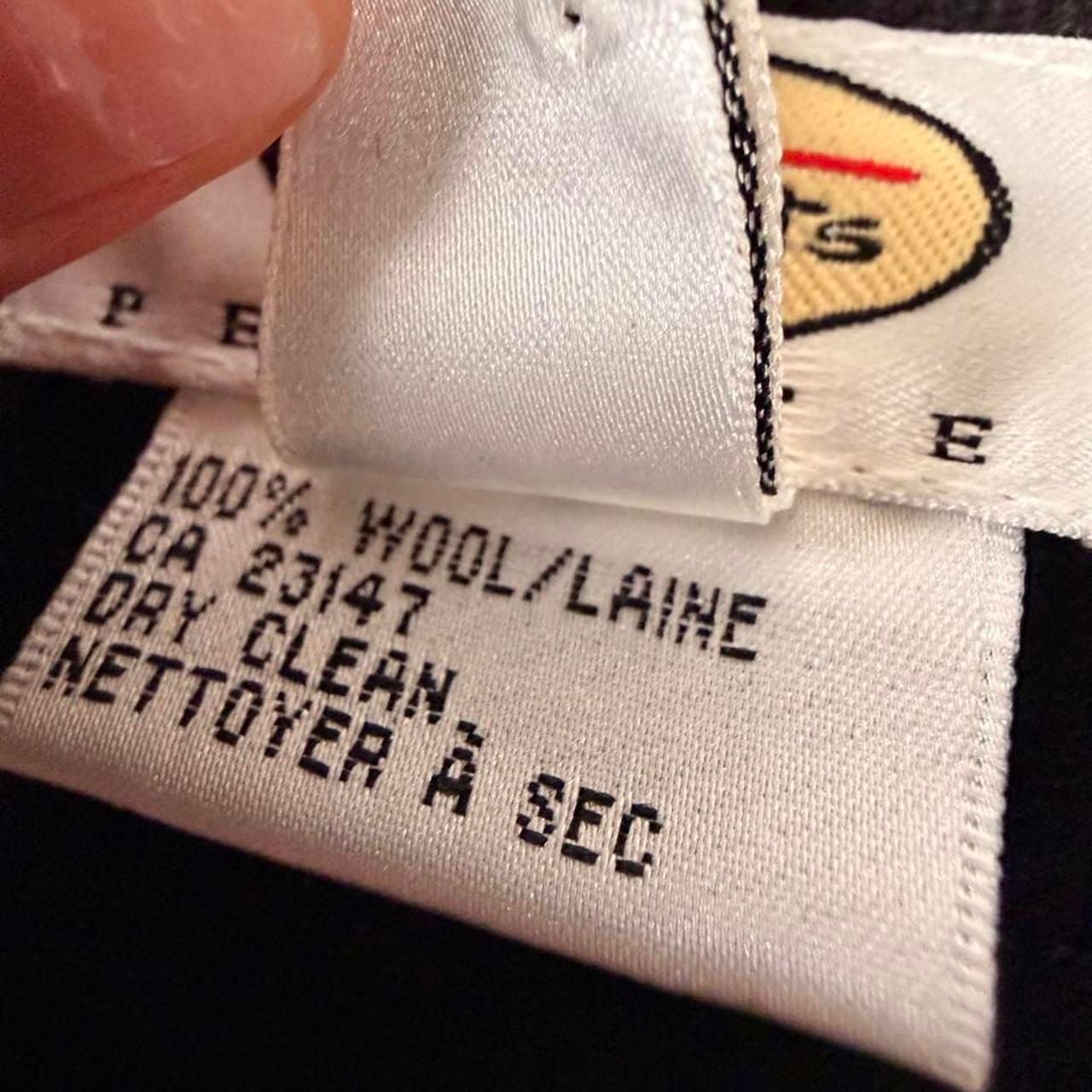Talbots Full Zip Cardigan Size PM Black Wool 4