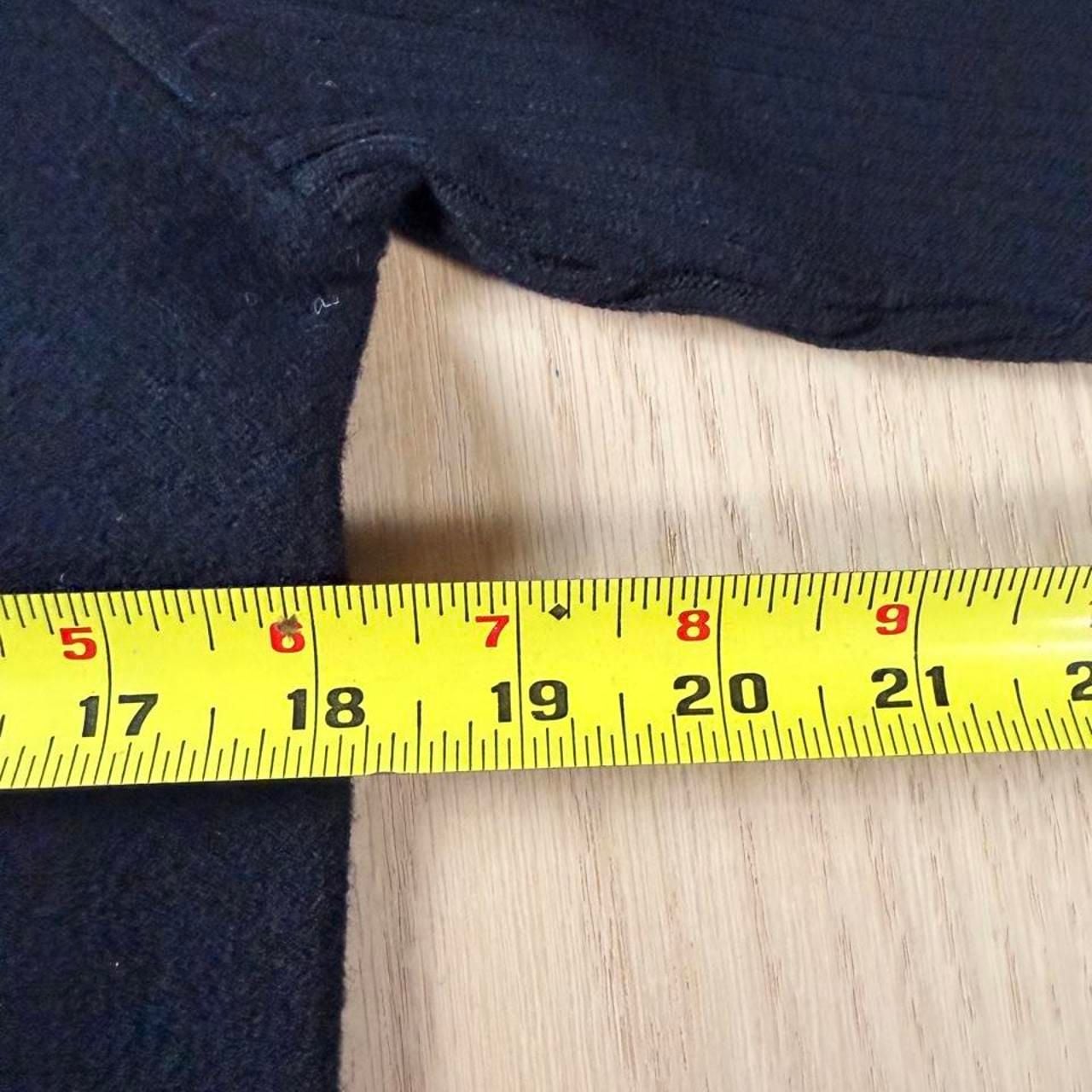Talbots Full Zip Cardigan Size PM Black Wool 6