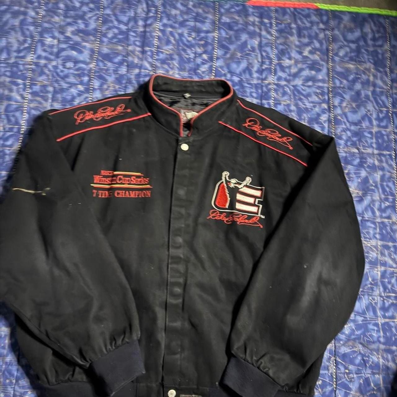 JH Design Dale Earnhardt Racing Jacket Size 2XT Black 2
