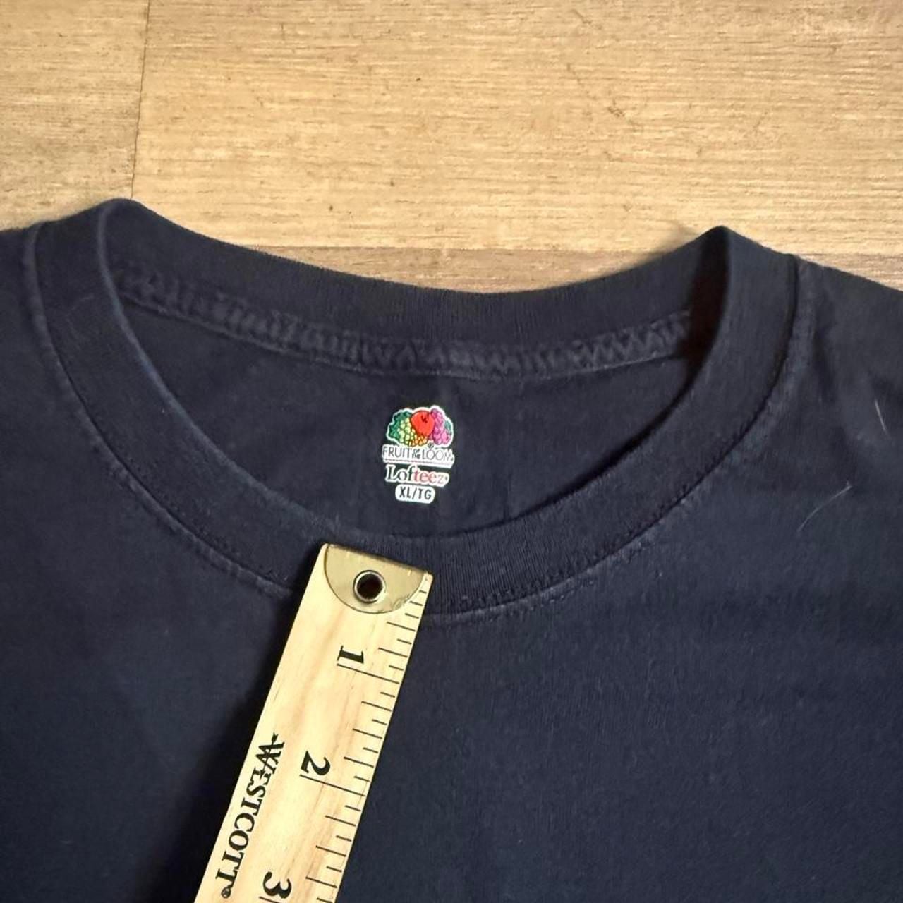 Fruit of the Loom zMax Dragway Long Sleeve T-Shirt Size XL Black 4