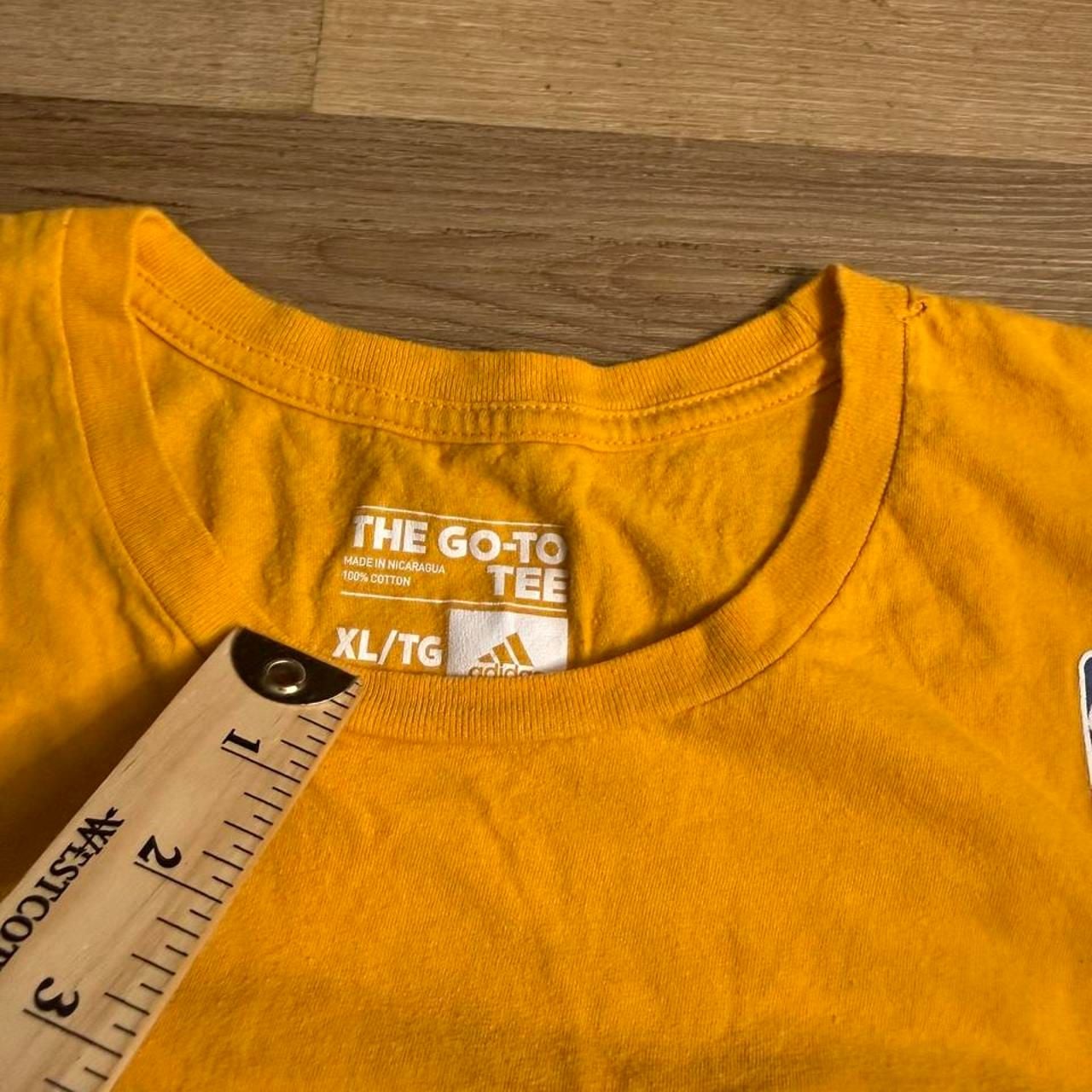 Adidas Kevin Durant Seattle Sonics NBA T-Shirt Size XL Yellow 4