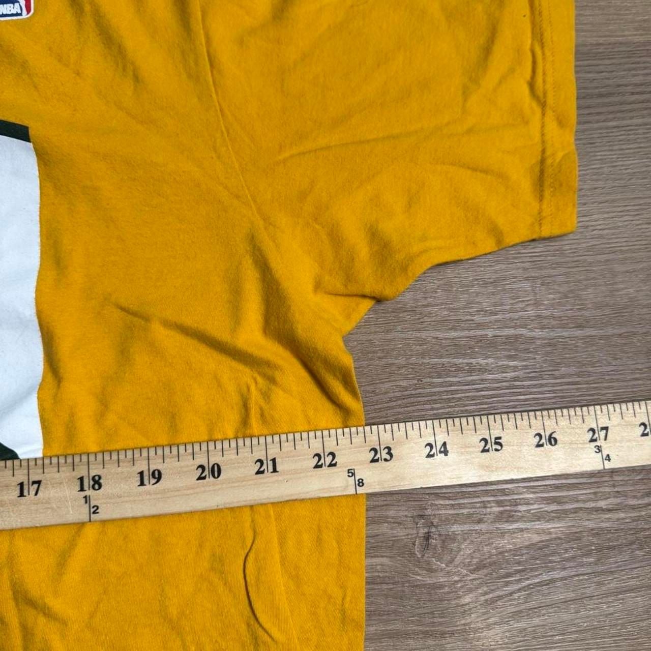 Adidas Kevin Durant Seattle Sonics NBA T-Shirt Size XL Yellow 6