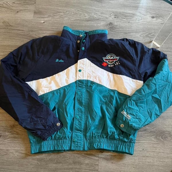 Delong Wind & Thunder Vette San Diego Jacket Large Vintage