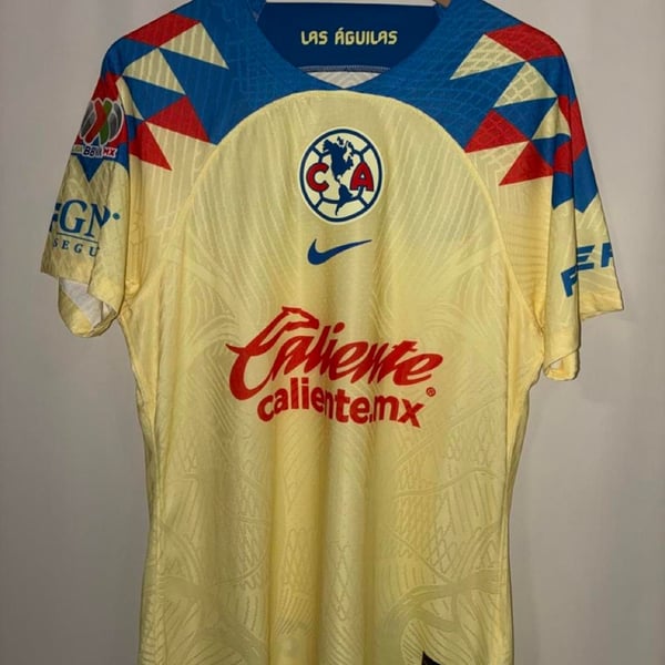 Nike Club America Soccer Jersey XL Las Aguilas Home Kit