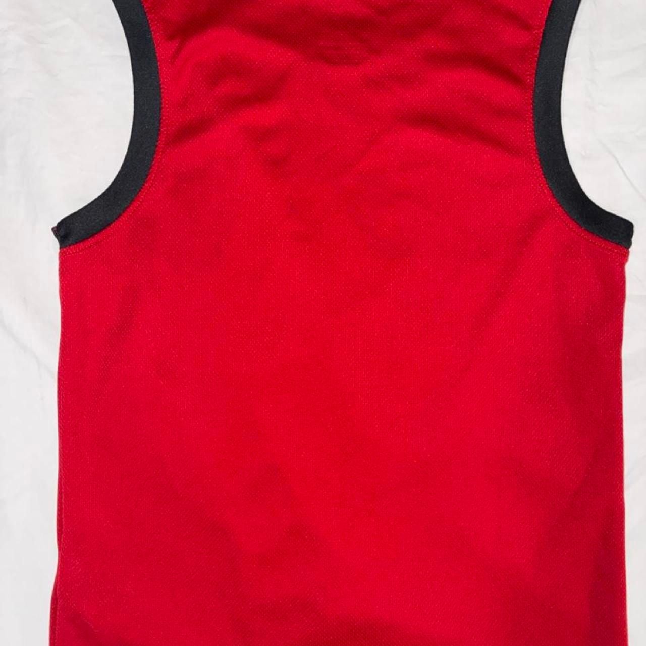 Jordan Air Jordan 23 Basketball Jersey Size 7 Red Black 7