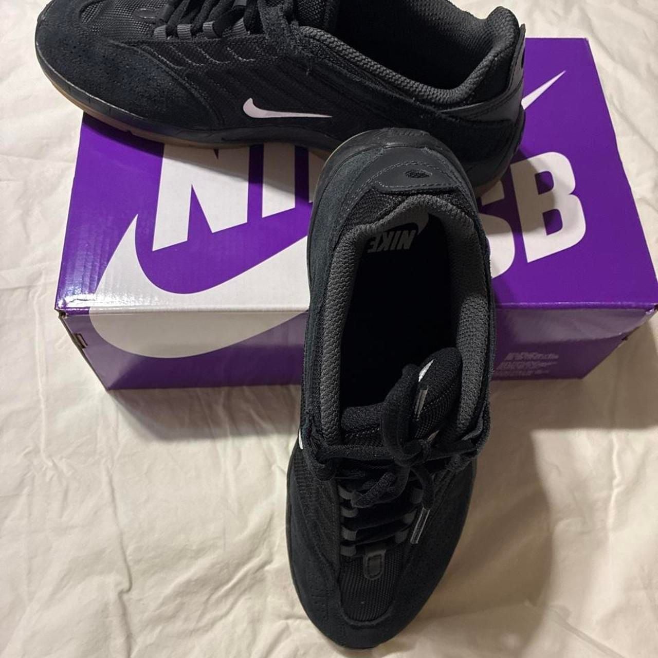Nike SB Vertebrae Size US 8.5 Black Gum Skateboarding Shoes 4