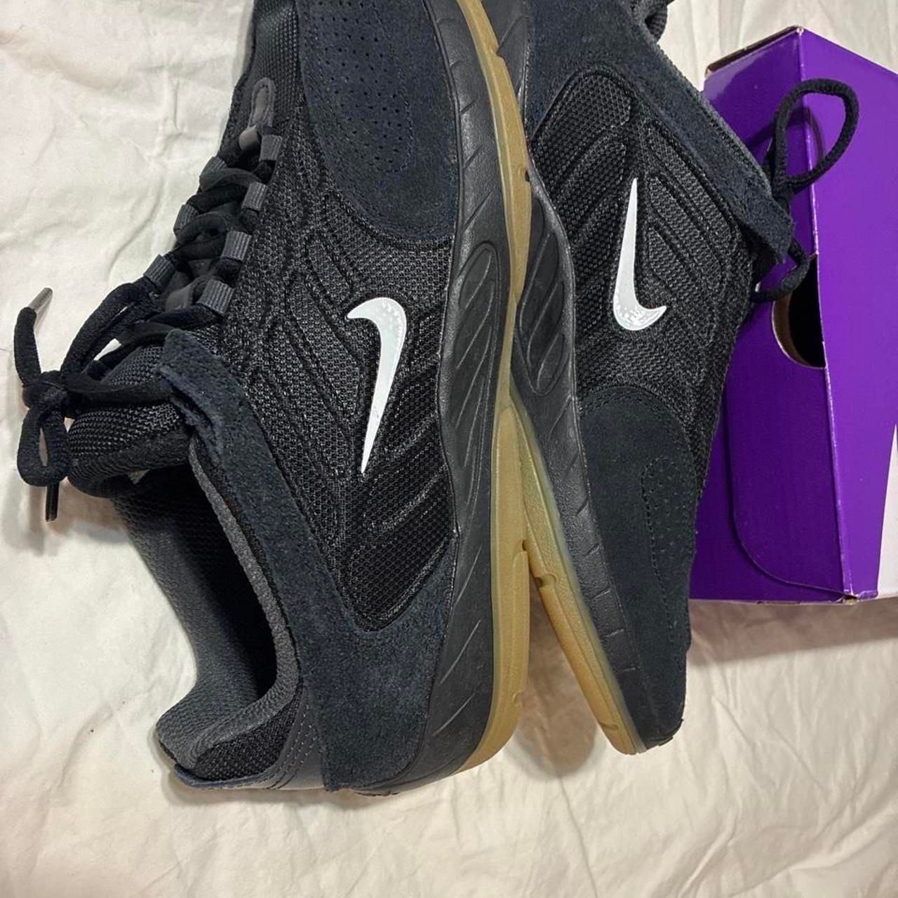 Nike SB Vertebrae Size US 8.5 Black Gum Skateboarding Shoes 8