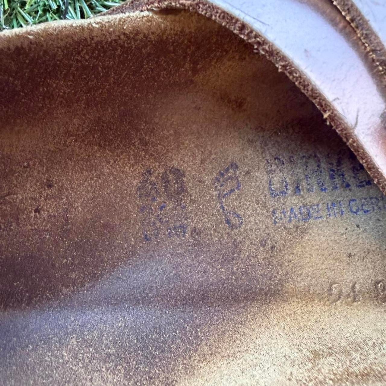 Birkenstock Arizona Sandals Size 40 Metallic Gold 5