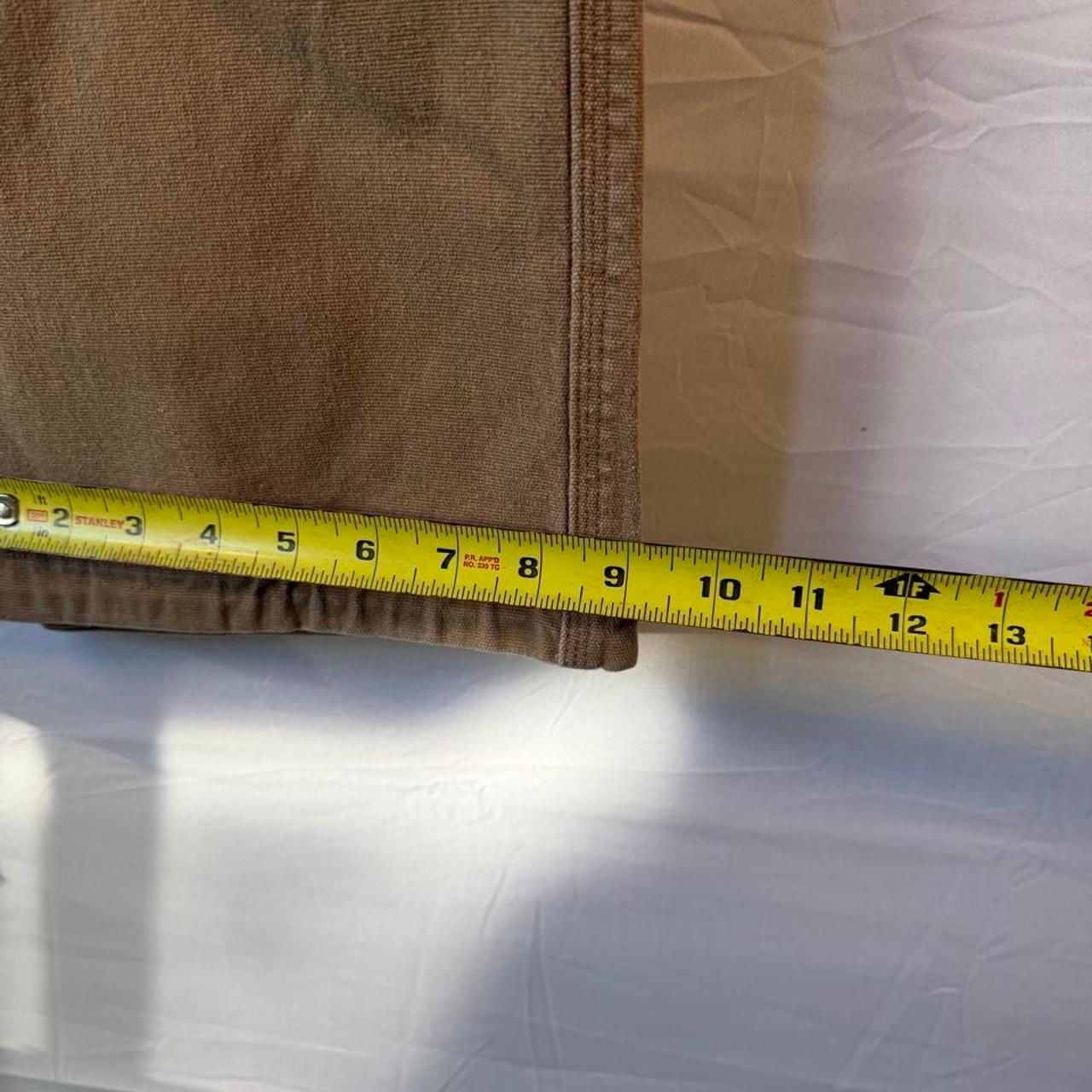Duluth Trading Co. Burly Flex Fire Hose Work Pants Brown 37x30 7
