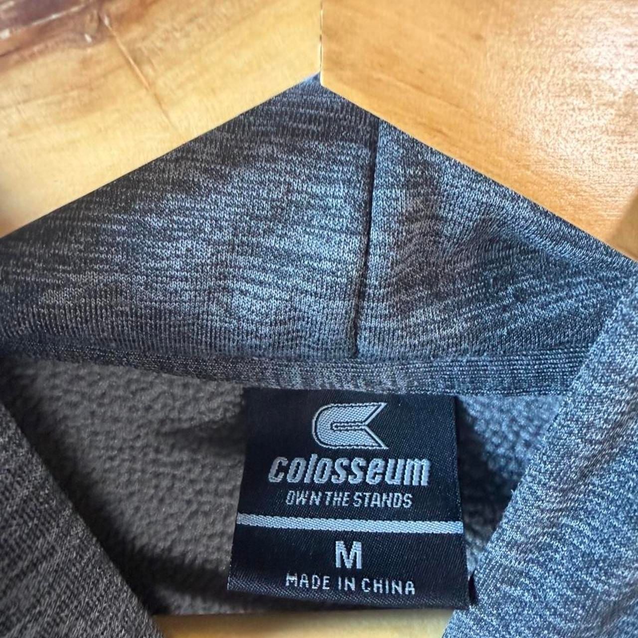 Colosseum Oregon Ducks Hoodie Size M Gray College Sports Mascot 4