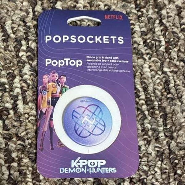 PopSockets Pop-Up Phone Holder Swappable Top Adhesive Base k-pop demon slayer