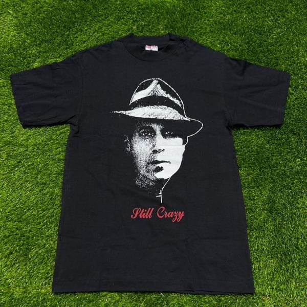 Softee Paul Simon 1991 Tour T-Shirt Size L Black Still Crazy Vintage