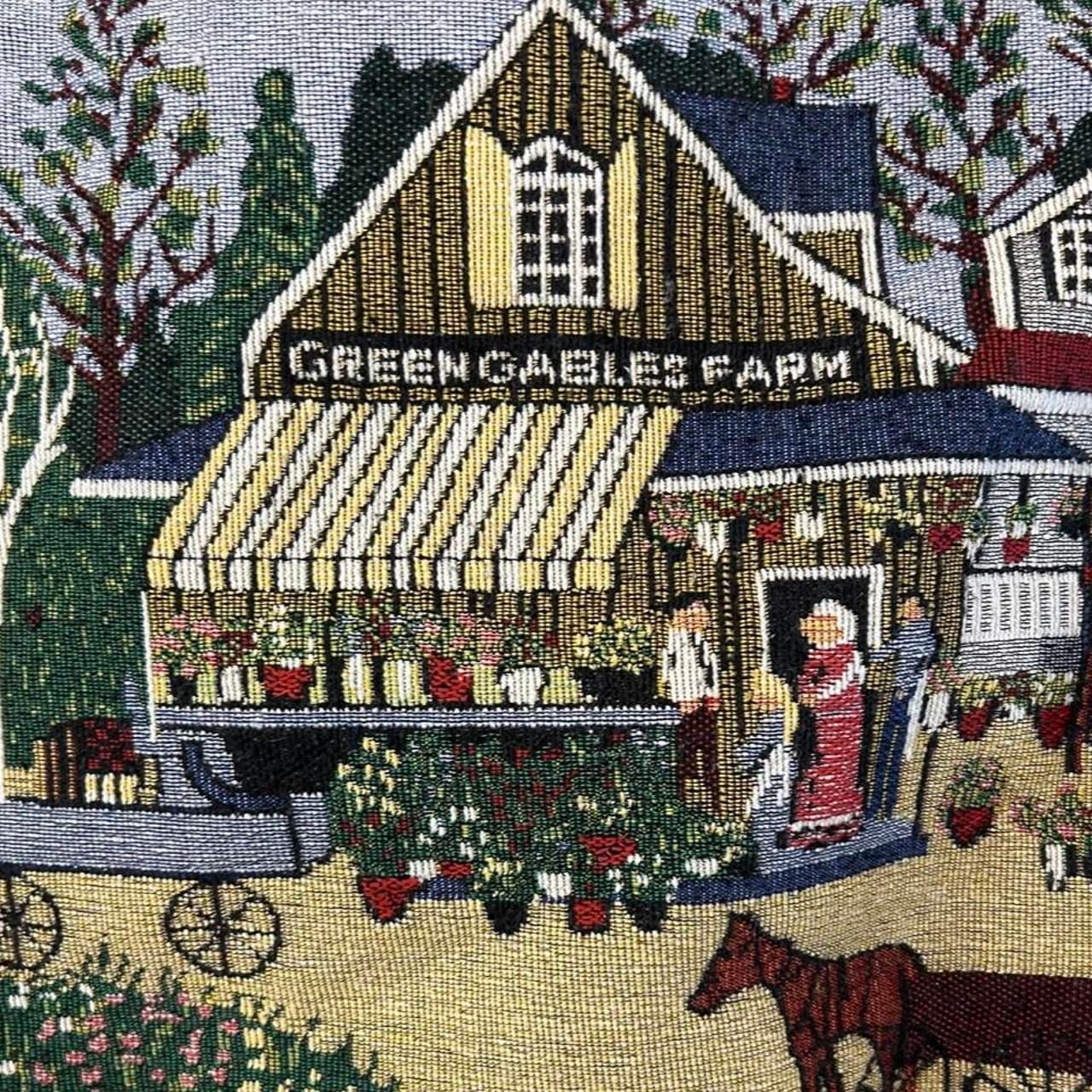 Gajmoti Green Gables Farm Tapestry Tote Bag 3