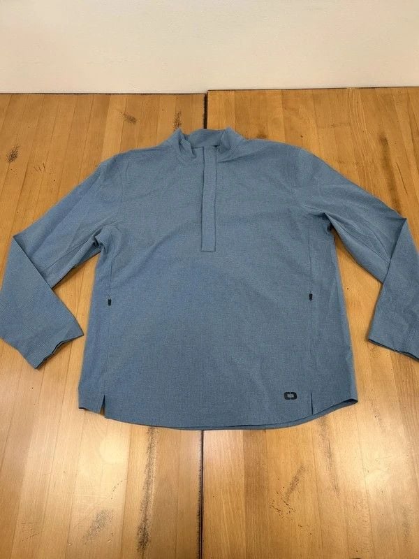 OGIO Dusty Blue Half-Zip Pullover Size L 2