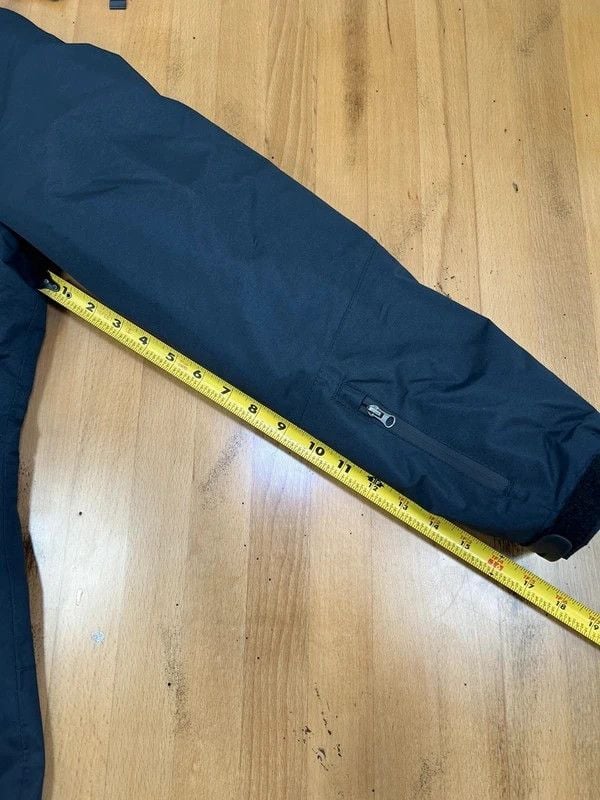 Port Authority Black Insulated Hooded Winter Jacket 5