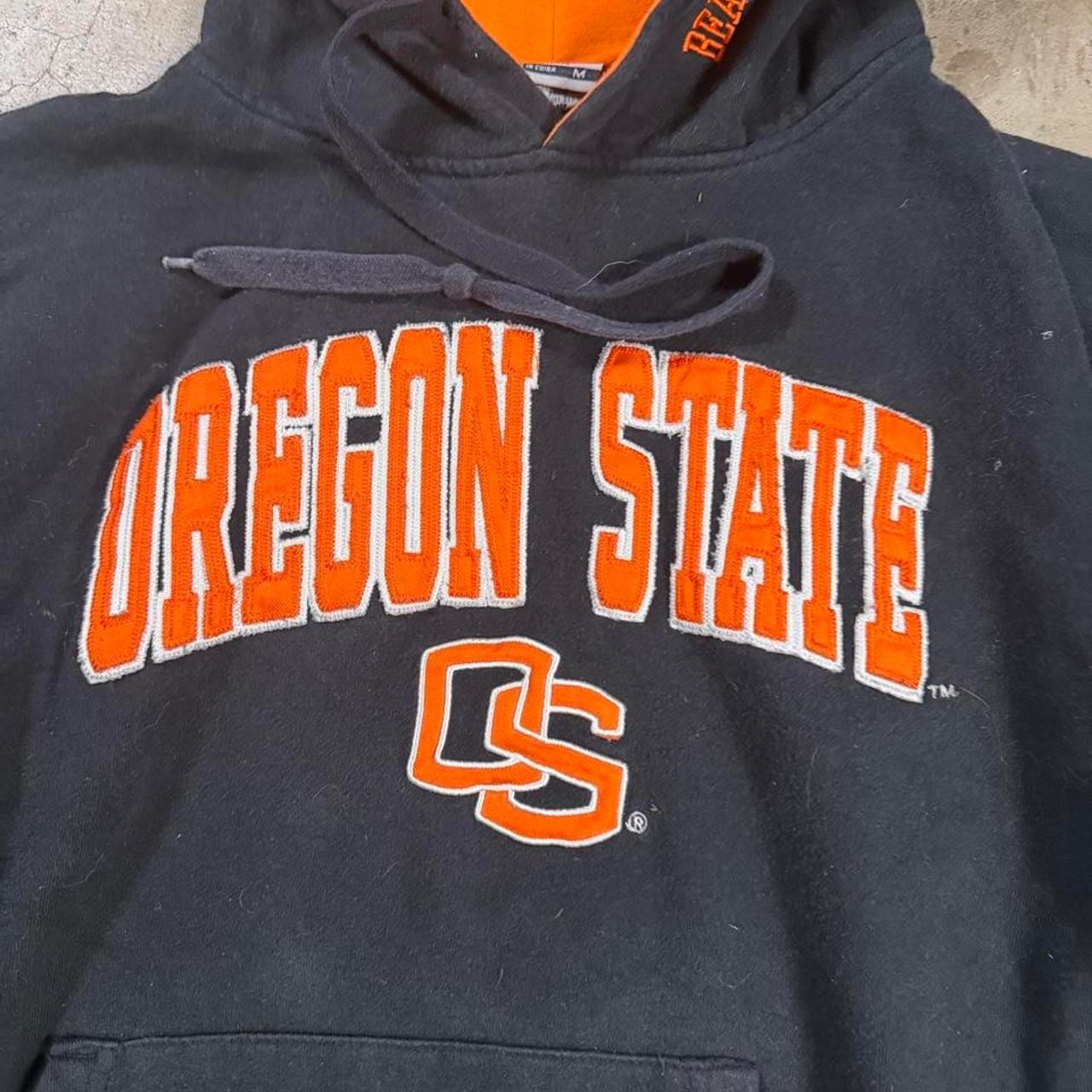 Stadium Athletics Oregon State Beavers Hoodie Size M Black 3