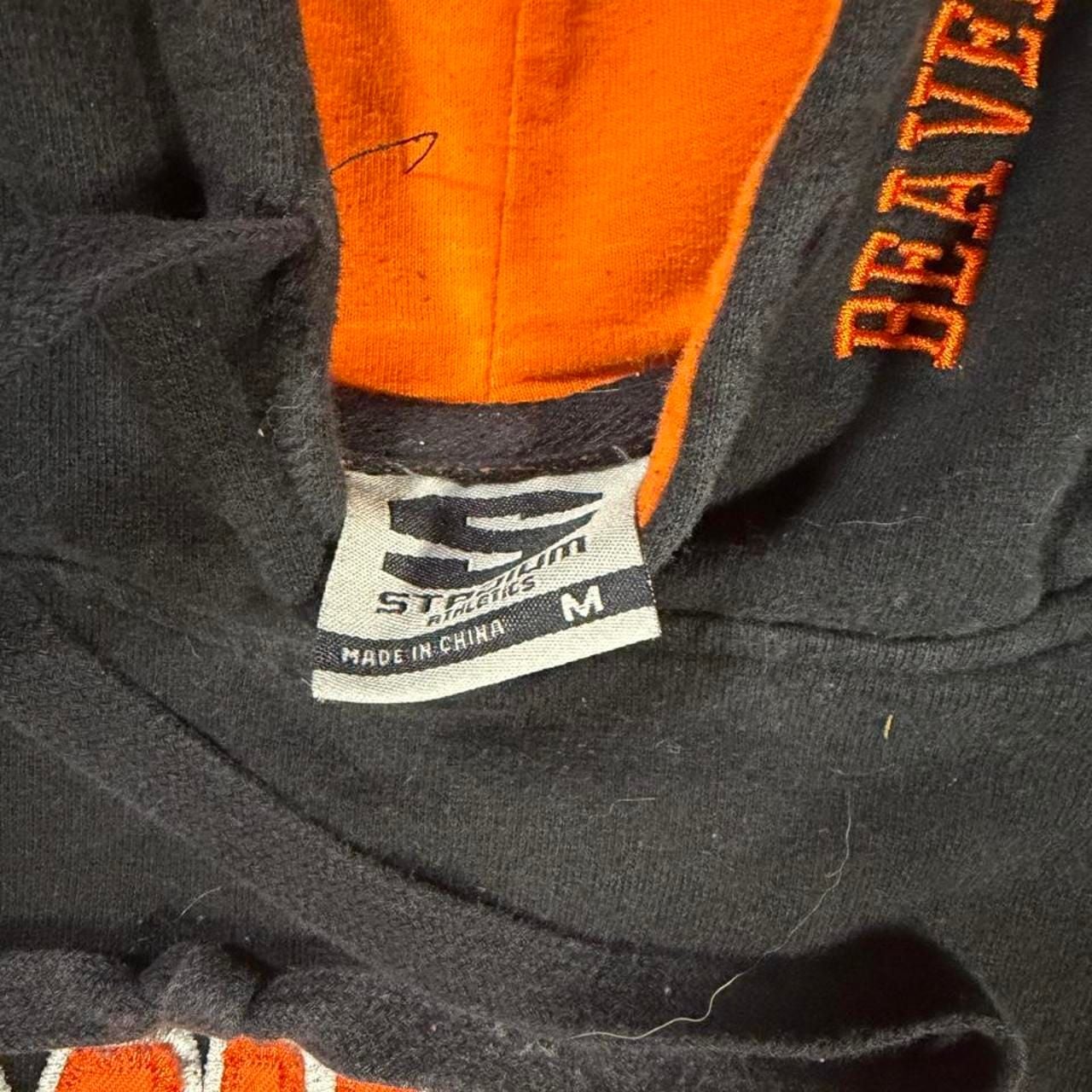 Stadium Athletics Oregon State Beavers Hoodie Size M Black 4