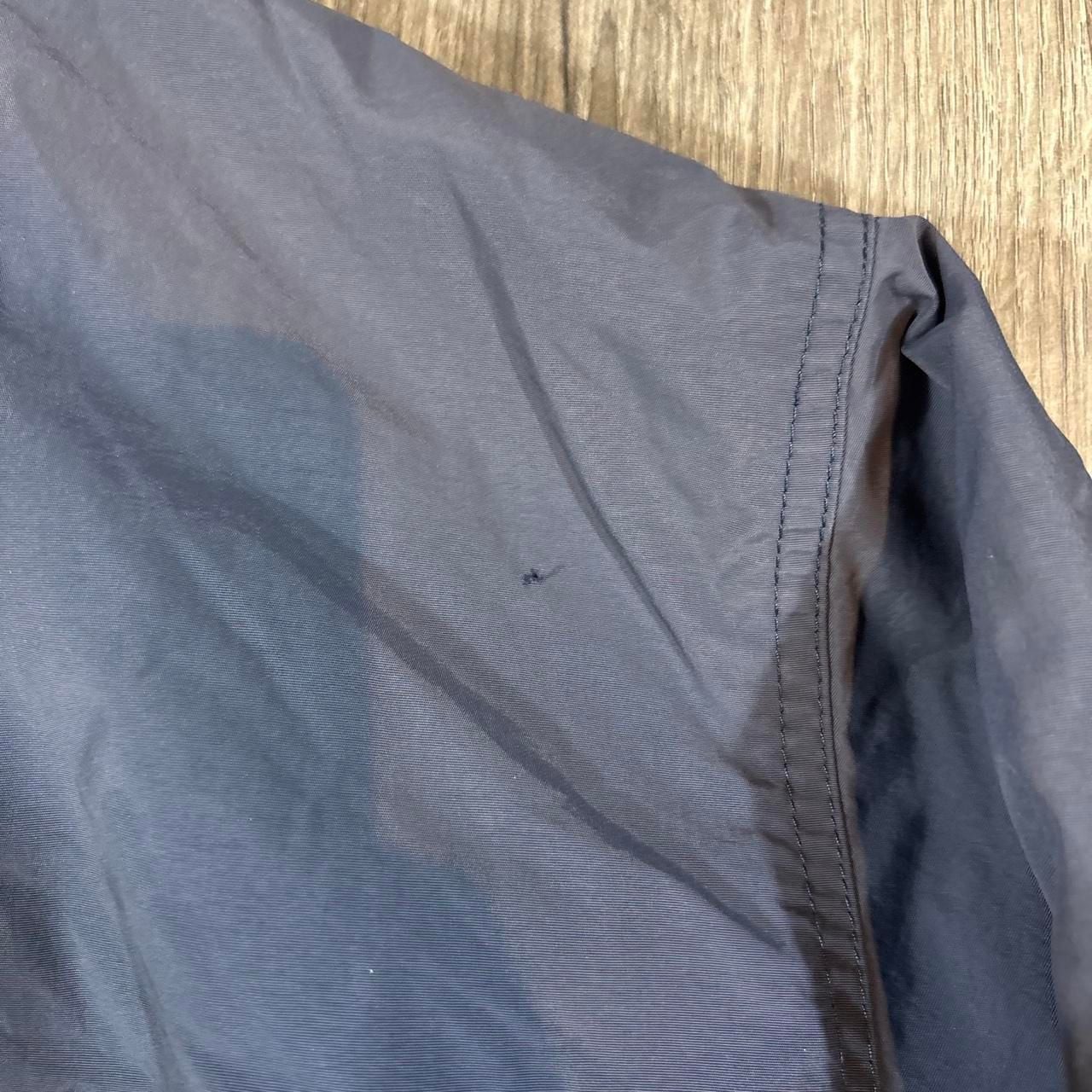 L.L. Bean Vintage Fleece Lined Jacket Size M Reg Blue Full Zip 6