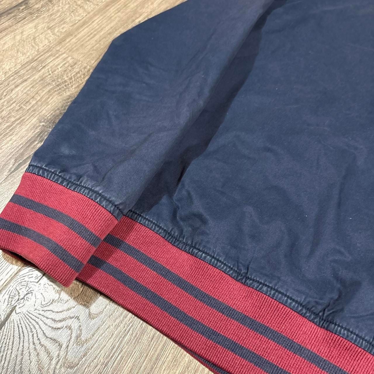 Polo Ralph Lauren Bomber Jacket Size M Navy Red Full Zip 7