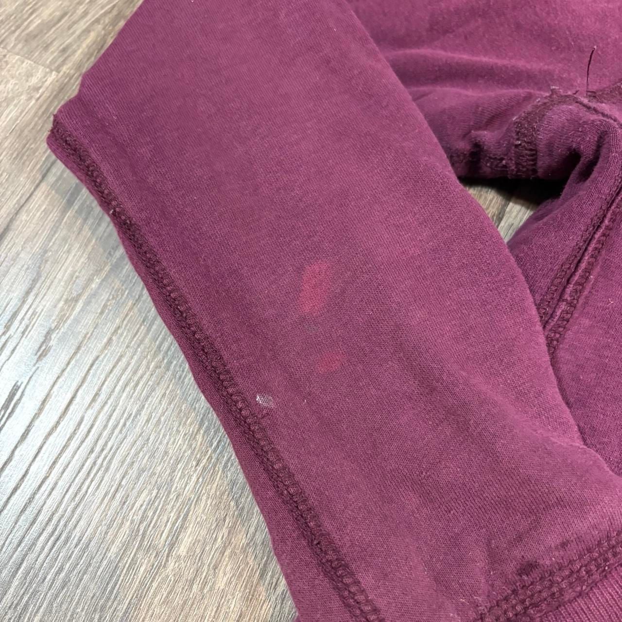Aeropostale A87 Fur Lined Zip Up Hoodie Size M Maroon Y2K 9