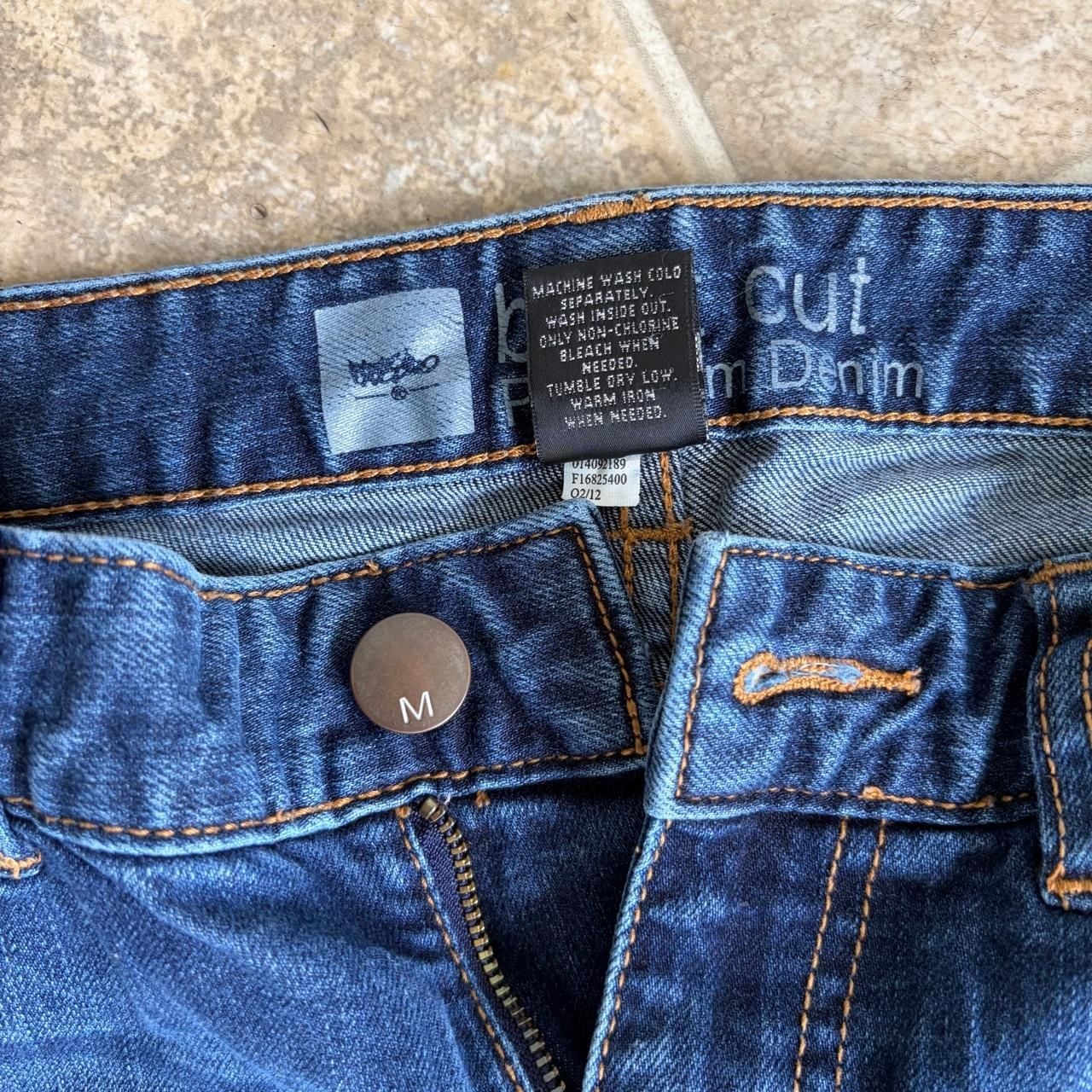 Low Rise Boot Cut Jeans Size 8R Dark Wash Denim 9