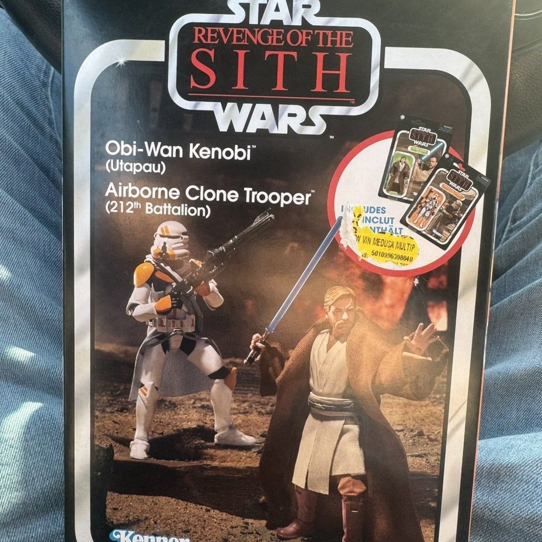 Star Wars Vintage Collection Obi-Wan Kenobi & Airborne Clone Trooper 2 Pack 3