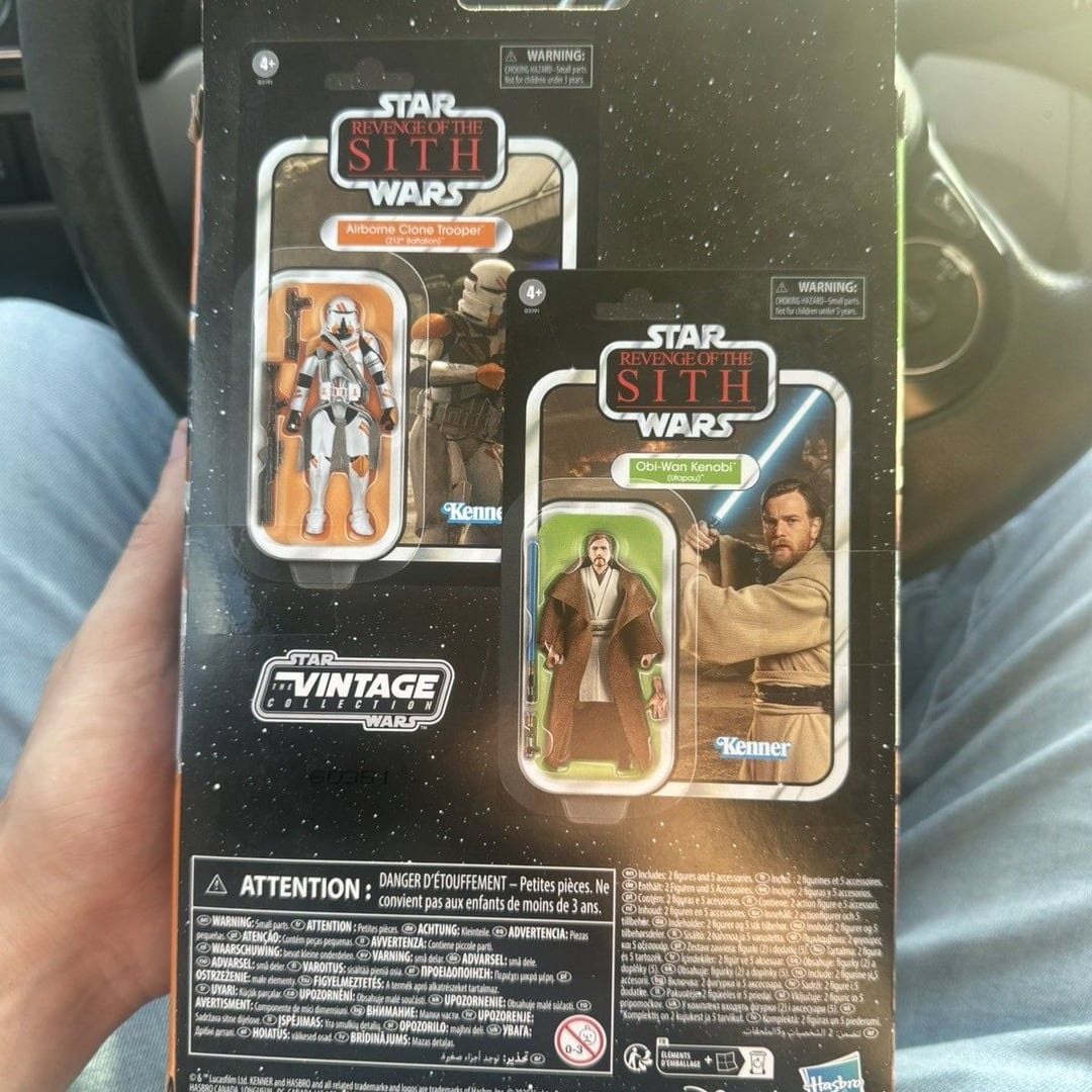 Star Wars Vintage Collection Obi-Wan Kenobi & Airborne Clone Trooper 2 Pack 6